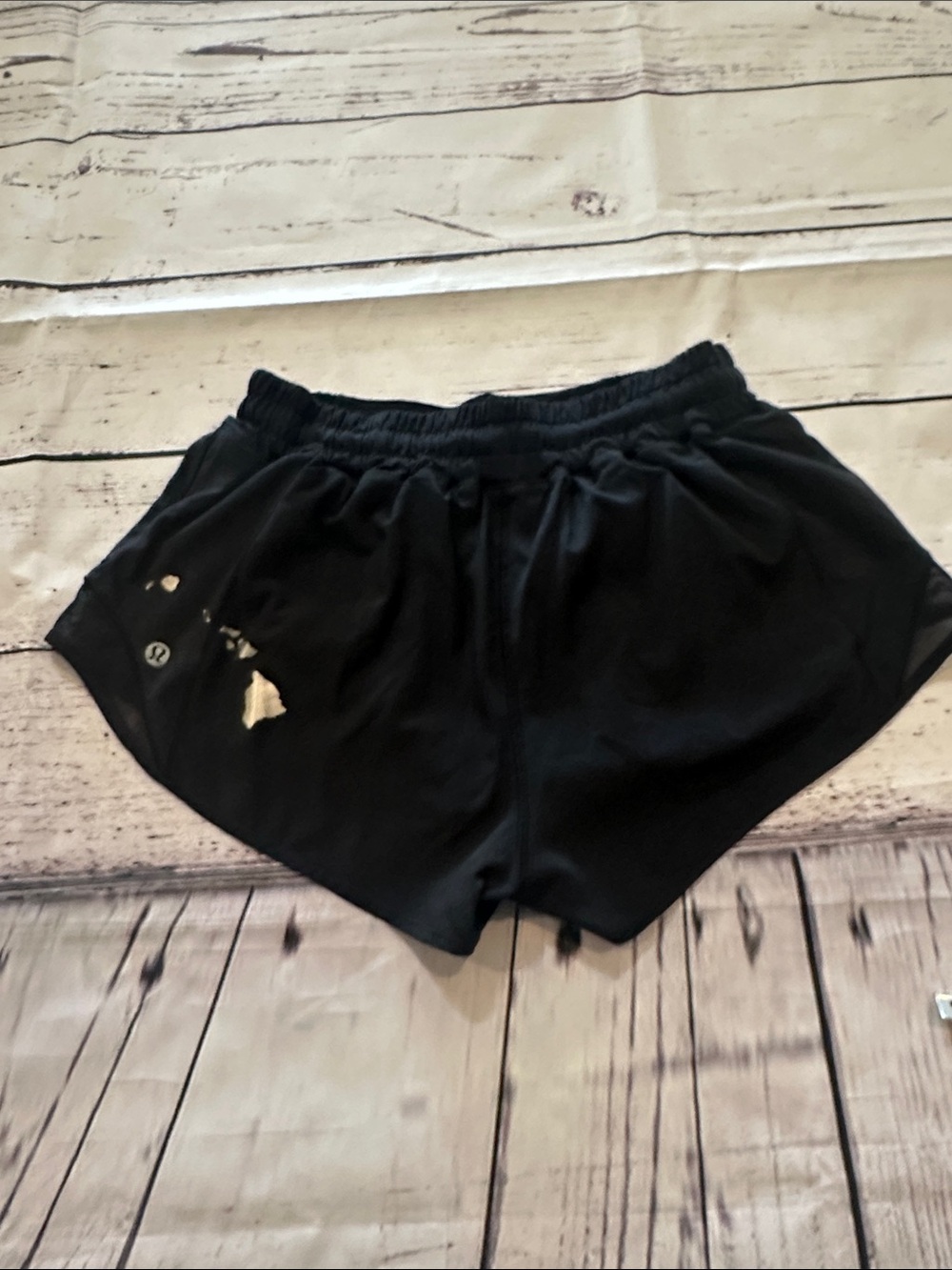 lululemon athletica Hawaii edition Black Women's Athletic Shorts
